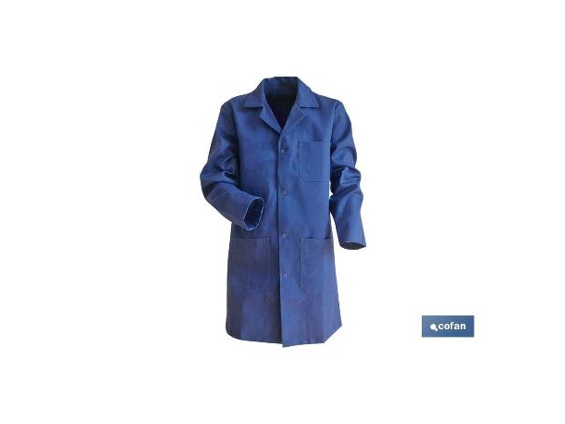 Bata azul oscura limeur 100% algodón t-xxl