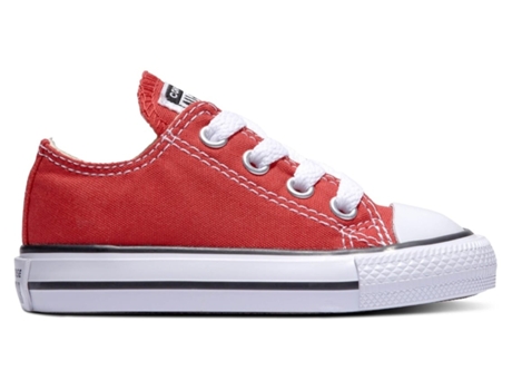 Zapatillas CONVERSE Chuck Taylor Unisex (21 - Rojo)