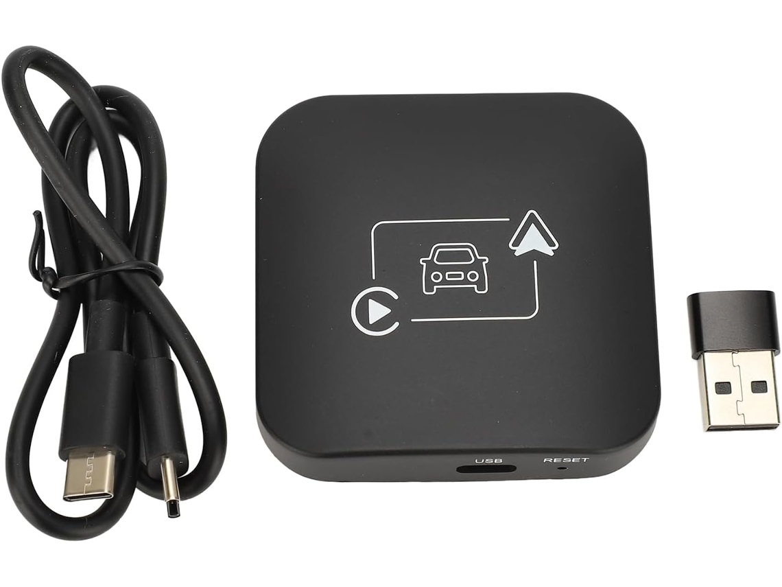 Adaptador Carplay 2 En 1 Y Dongle Para Coche Para Una Conexión De Transmisión Rápida Y Estable.