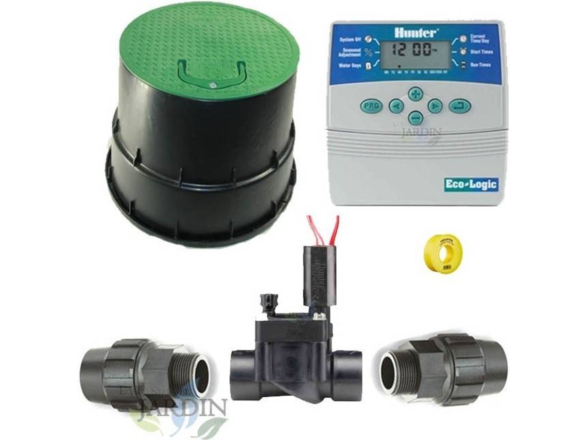 Kit Profesional Riego Automático HUNTER de 1 Zona 24V
