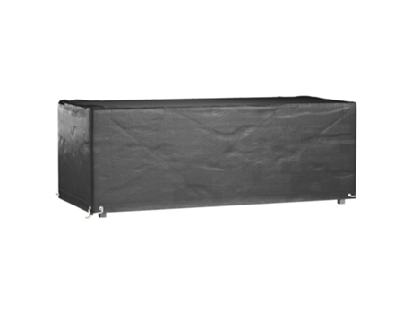 Funda Para Muebles De Jardín VIDAXL Negro Polietileno (192x82x65 cm)