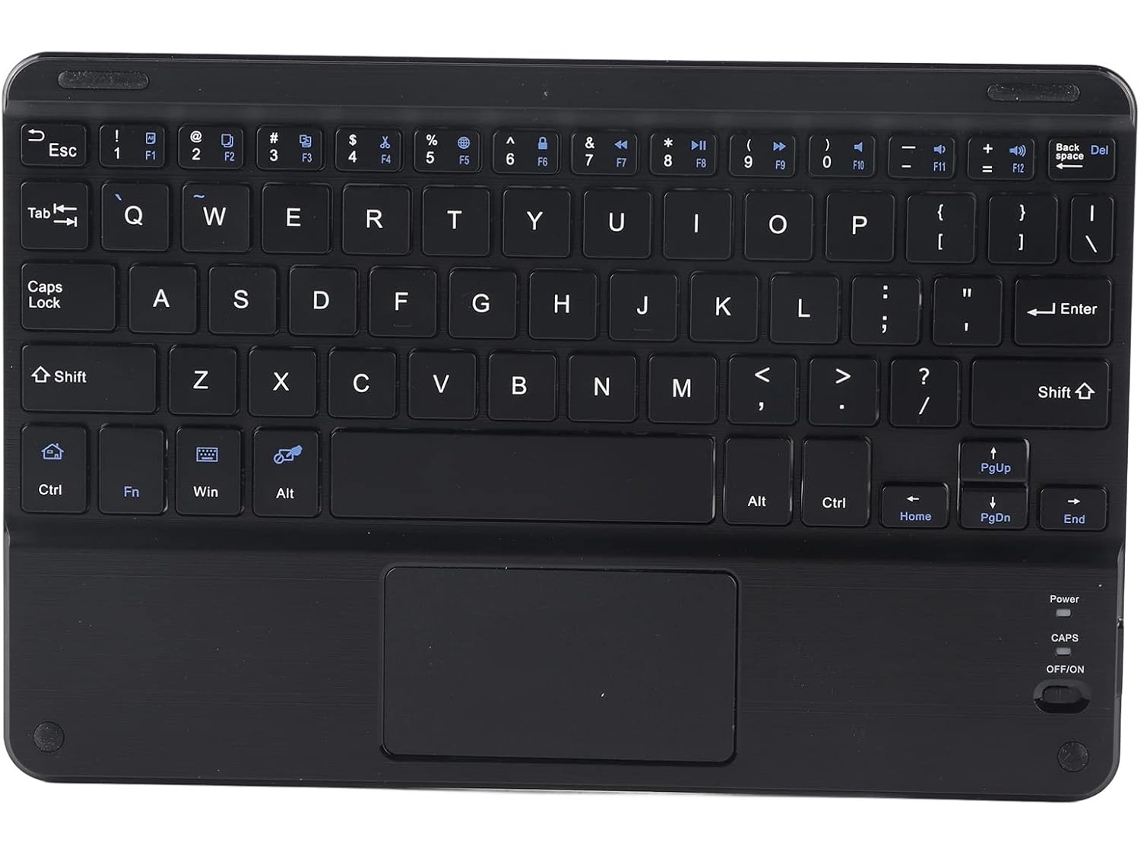 Teclado Ultrafino Para Pulgar Con Panel Táctil Compatible Y Diseño Compacto.