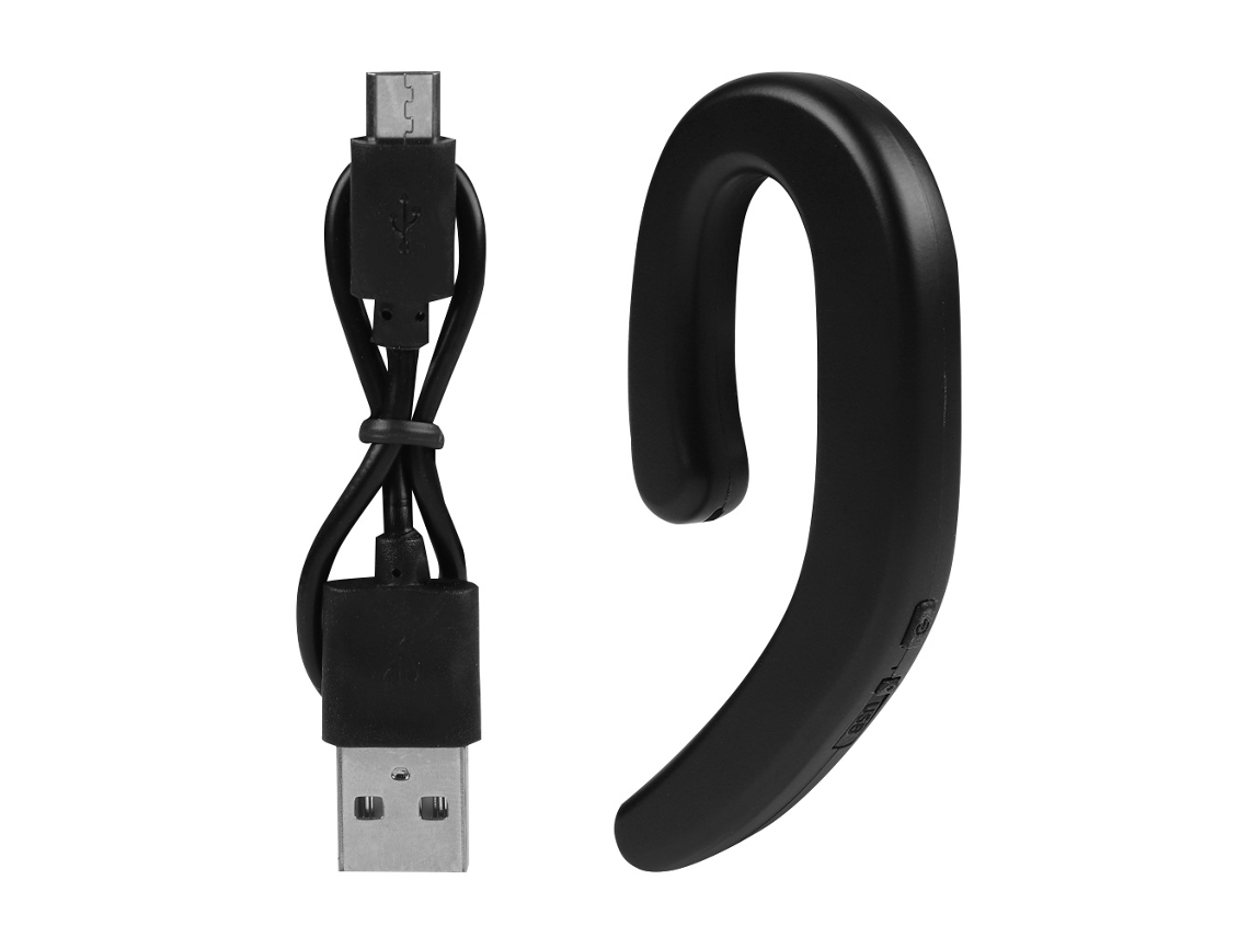 Auriculares Bluetooth Deportivos De Gancho Para Oreja No Intrauditivos Nuevos C2 Inalámbricos Negro
