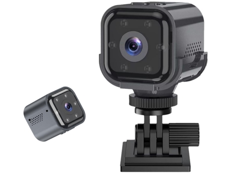 Mini cámara Wifi cámara oculta cámara de seguridad para niñera 100 días batería en espera alertas de detección de movimiento Ai CHRONUS visión noct...