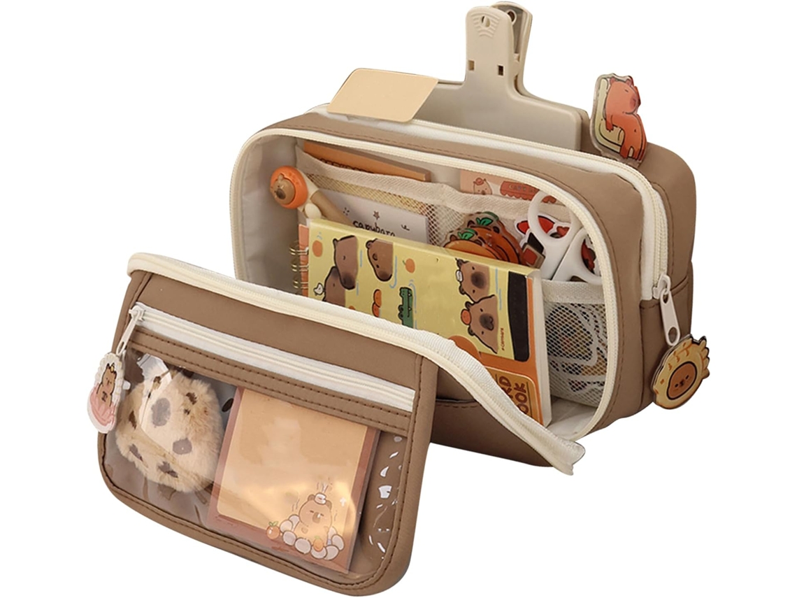 Estuche de peluche | Estuche multicompartimento Chaberlu