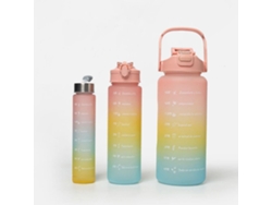 Botella De Agua Deportiva De Gran Capacidad 3 Unidades/conjunto Para Niños Y Niñas Rosewell
