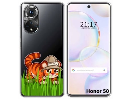 Carcasa Huawei Nova 9 / Honor 50 5G TUMUNDOSMARTPHONE Dibujos Transparente Multicolor