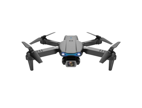 Drone de control remoto con cámara 4K (Cámara única - Duración de la batería: 15 min - Negro)