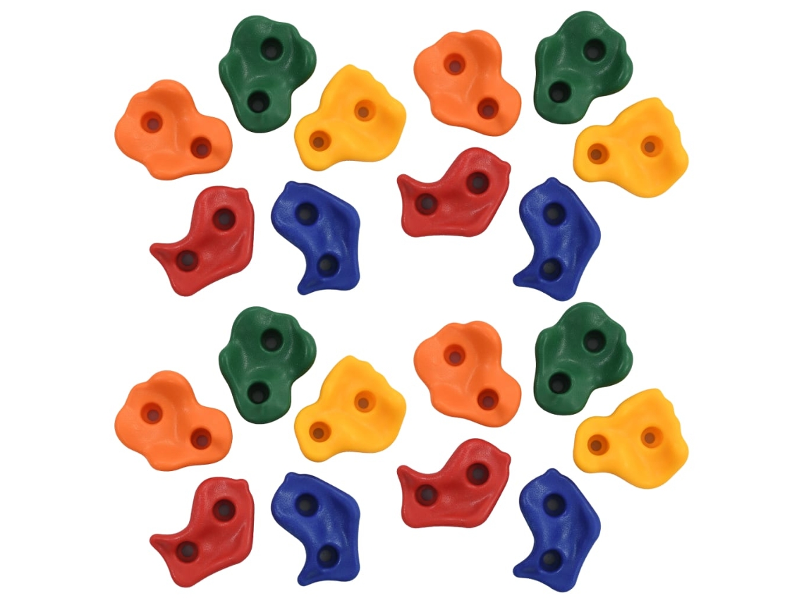 Conjunto 20 Presa de escalada VIDAXL