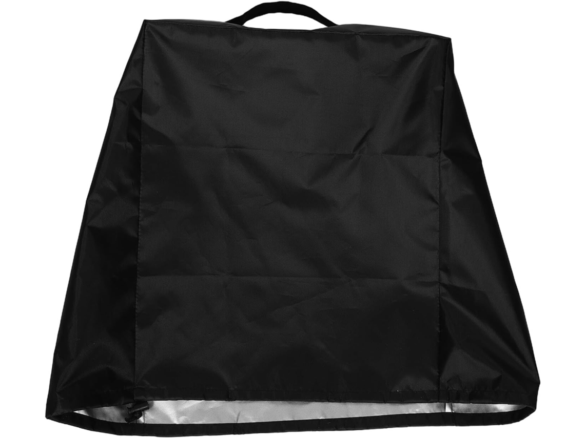 Tapa Para Triturador De Basura De Interior En Tela Oxford 420d, Negra, 40x27x50 Cm