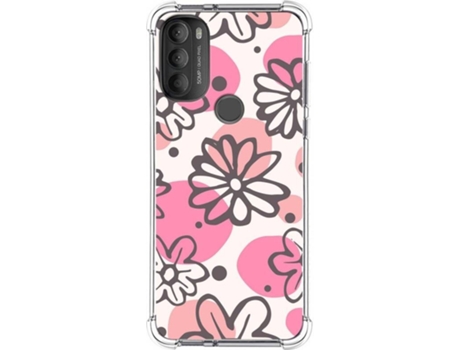 Carcasa Motorola Moto G71 5G TUMUNDOSMARTPHONE Dibujos Antigolpes Flores 09 Multicolor
