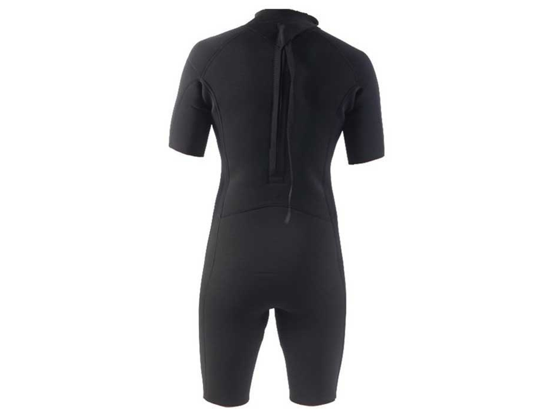 Terno Júnior de Neoprene de Manga Longa com Zíper Nas Costas Flatlock Spring Preto 14 Yearsstorm Blade