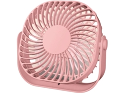 Mini Ventilador Portátil Giratorio De 360° Recargable Multifuncional Material: Plástico Portátil Recargable