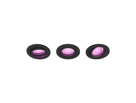 Philips Ambiente White and Color Hue Pack de 3 focos empotrables Centura PHILIPS BY SIGNIFY
