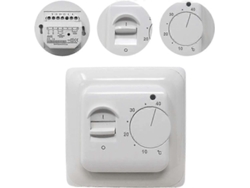 Termostato Manual Para Calefacción Por Suelo Eléctrico 220v 16a Con Sonda De Piso, Controlador De Calefacción Para Habitación Yuhao