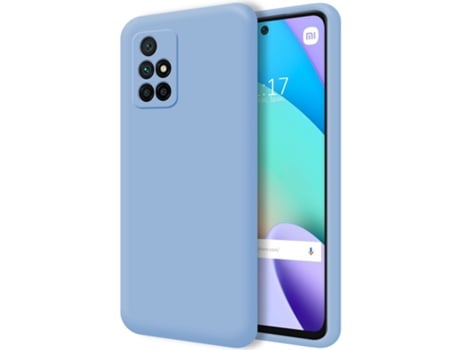 Carcasa Xiaomi Redmi 10 TUMUNDOSMARTPHONE Silicona Líquida Azul