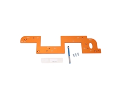 Herramienta Auxiliar Para Ranurar Arcos En Aleación De Aluminio Engrosada Para Carpintería.