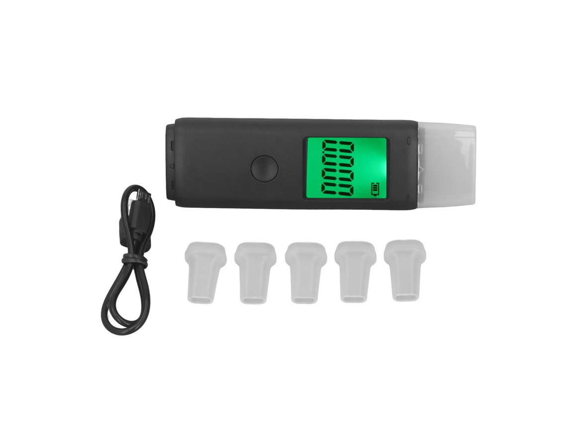 Alcoholímetro Digital Con Pantalla, Detector De Alcohol Para Uso Doméstico, Inspección De Tráfico Y Carga Usb.