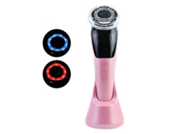 Rebe-masajeador Facial De Belleza Con Luz Roja Y Azul, Dispositivo Multifuncional Usb Para Ojos Y Piel, Masajeador Eléctrico Portátil Blanco