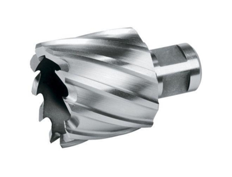 Broca hueca hss vástago weldon profundidad de corte 30 mm (ø 22 mm) RUKO