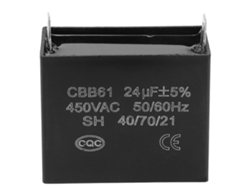 Condensador de arranque Cbb61 450 V CA 24 uf Generador 50/60 Hz Ul/ru