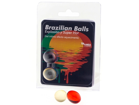 Estimulador DIVERTY SEX&GT;TALOKA 2 Bolas Brasileñas Gel Excitante Efecto Super Caliente