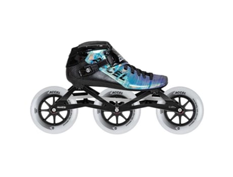Patina em Linha Accel Race Reflective 125 Azul Eu 47Powerslide