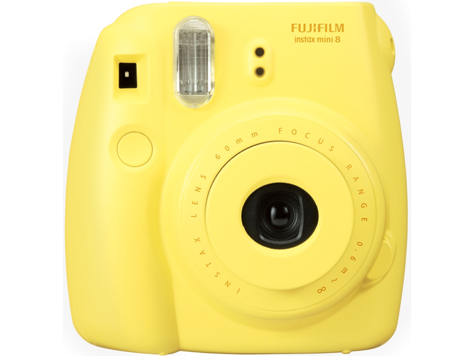 Cámara Instantánea FUJIFILM Instax Mini 8 (Amarillo - Obturación: 1/60 s  - 2 Pilas LR6/AA - 62x46mm)