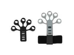 Entrenador de dedos Ats, ejercitador de manos, 6 niveles de resistencia, silicona suave para atletas y músicos.
