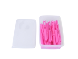 20pcs/box Rodillos Plegables Para Cabello Rizos Bangs Perma Raíz Volumen Creador De Rulos