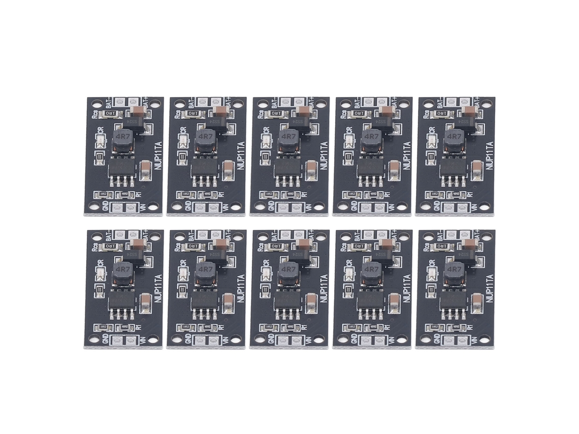 Módulo Cargador De Baterías 6s 10 Piezas Board De Carga Boost Para Baterías Nimh Nicd