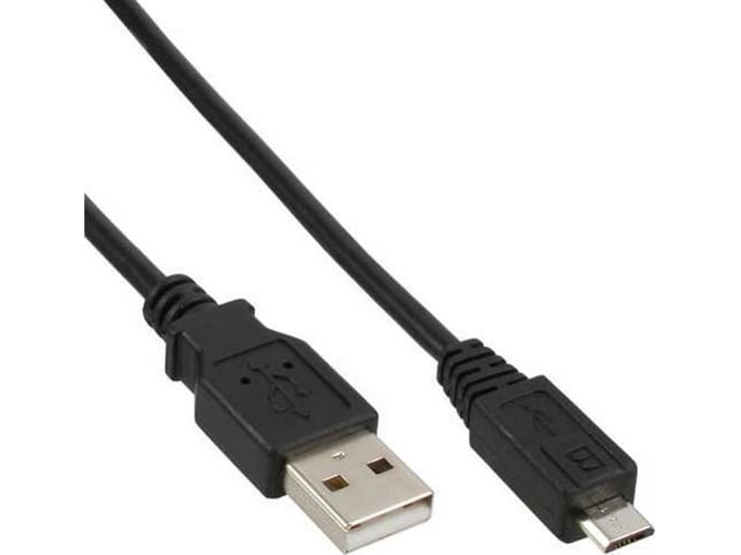 Cable USB INLINE (USB - 2 m - Negro)