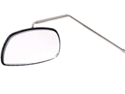 Espejos para gafas de ciclismo con ajuste de 360°, grandes, súper resistentes y antivibración, Comp Gokoco