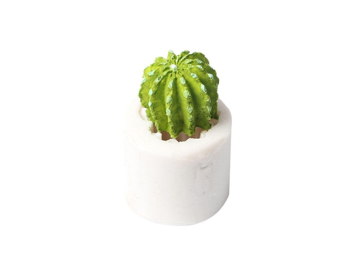 Molde De Silicona 3d Para Pasteles Cactus Diy Hornear Galletas Chocolate