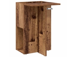 Maison Exclusive - Mesa Auxiliar Madera Vieja 35 X 40 X 55 Cm Madera De Ingeniería
