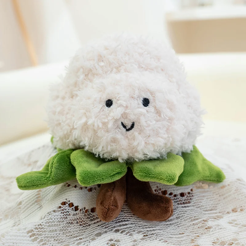 (coliflor, Aproximadamente 15-20 Cm) Peluche De Verduras De Dibujos Animados.