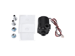 Kit De Refrigeración De Agua Para Computadora Diy: Bomba De Depósito Mini Para Cabeza De Pagoda