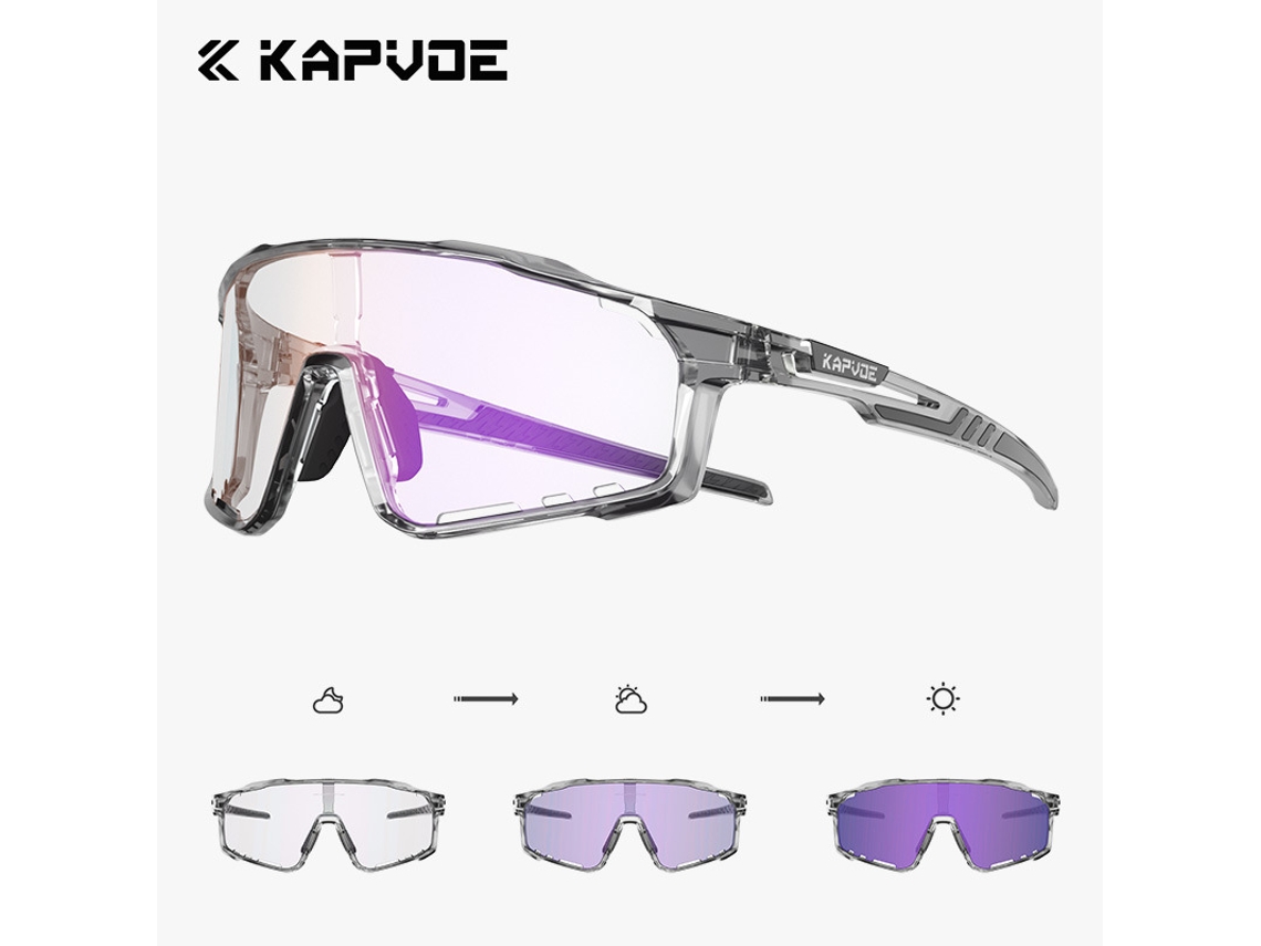 Gafas fotocromáticas MDUG para hombre y mujer, ideales para ciclismo al aire libre y protección contra la arena.