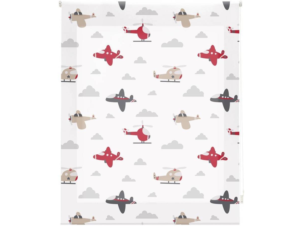 Estor Enrollable HAPPYSTOR Estampado Digital Infantil HSCI98002GRIS 200x180 cm