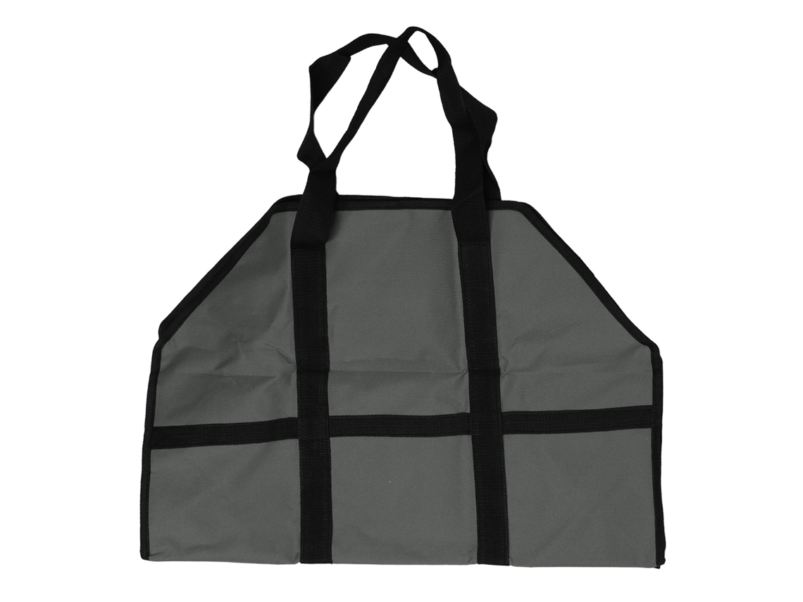 Bolsa Grande De Tela Oxford 600d Con Asas Para Transportar Leña, Ideal Para Acampar, Barbacoas Y Calefacción Doméstica.