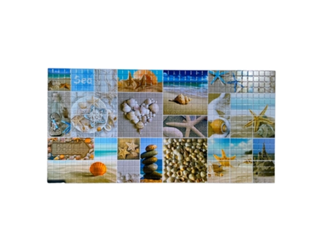 Paneles 3D ETERNAL GROUP Revestimiento de Pared de Pvc - Sea Mosaic - Realista y Aislante