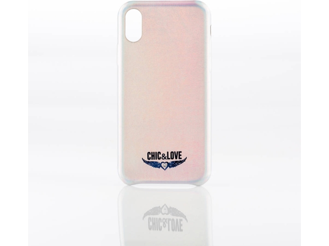 Carcasa iPhone X CHIC&LOVE TPU Rosa