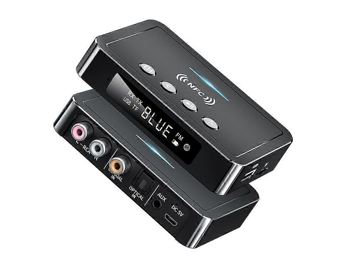 Receptor Bluetooth 5.0 NFC Transmisor FM Bluetooth Tres en Uno Bluetooth Fk Rosewell