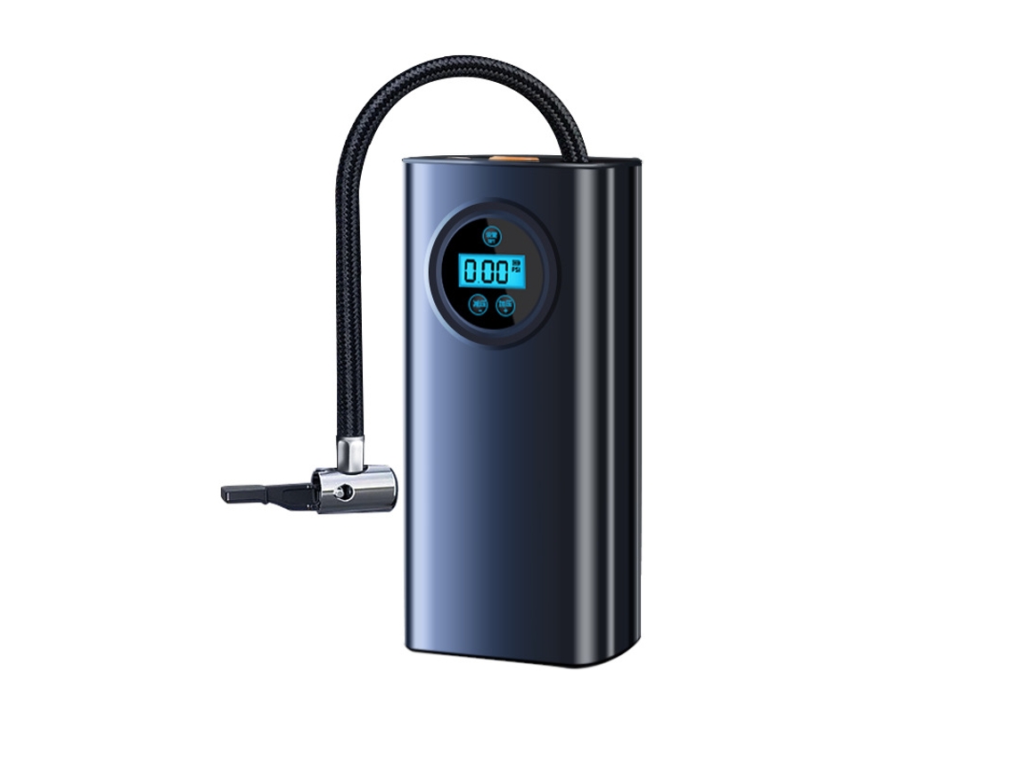 Compresor De Aire Eléctrico Portátil Recargable Adecuado Para Coche Motocicleta Bicicleta Siurn