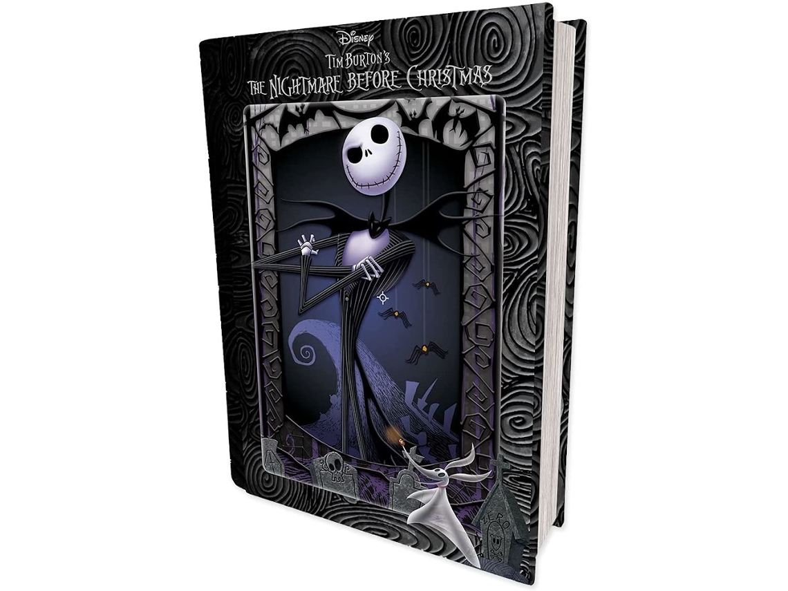 Disney Puzzle libro lenticular Disney Pesadilla antes de Navidad