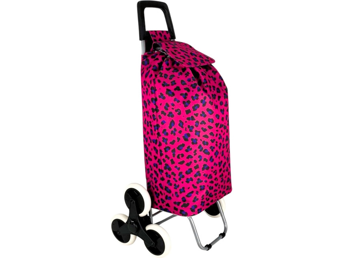 Carro de Compra Plegable para Subir Escaleras con Carro de Mercado 6 Ruedas Bolsa Impermeable de 44 litros COSHANO