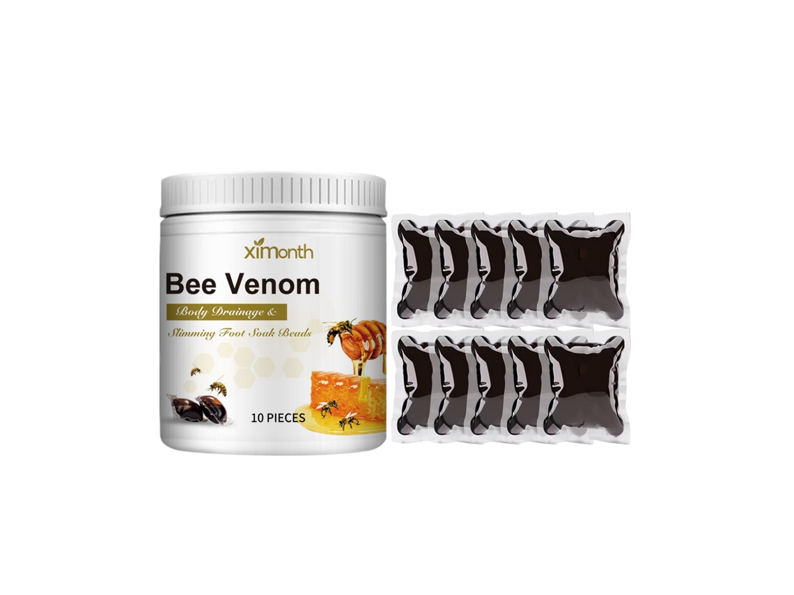 Bañeras relajantes con veneno de abeja.