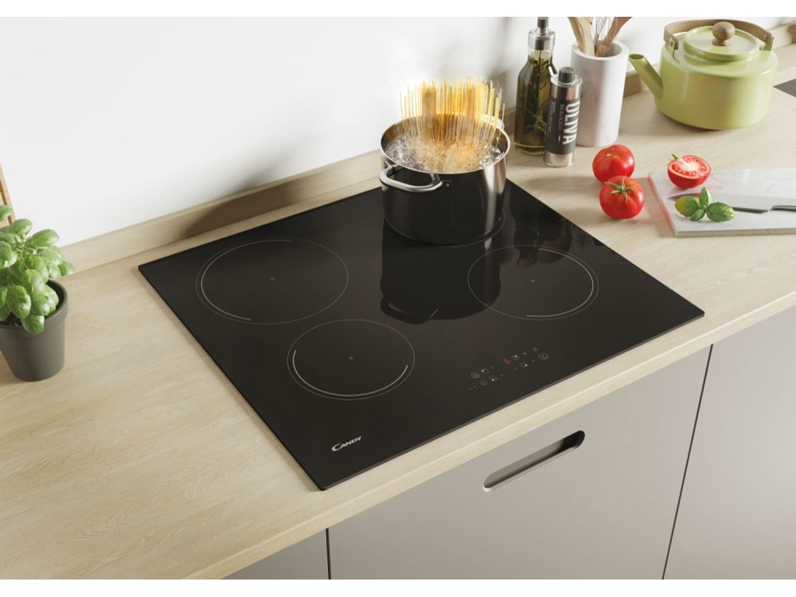 Placa de Inducción CANDY Smart Ci642Ctt/E1 (Eléctrico - 59 Cm - Negro)