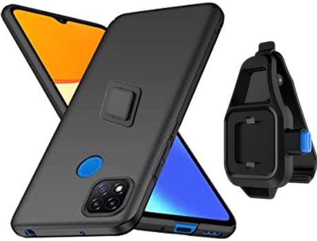 Funda Redmi 9C Turtleshell con Soporte de Cintura Negro