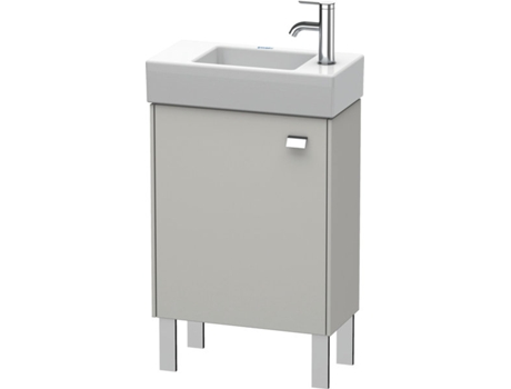 Mueble bajo lavabo DURAVIT Brioso de pie 48,4 x 23,9 cm 1 puerta con bisagra a la izquierda 1 balda de cristal para lavabo Vero Air 072450